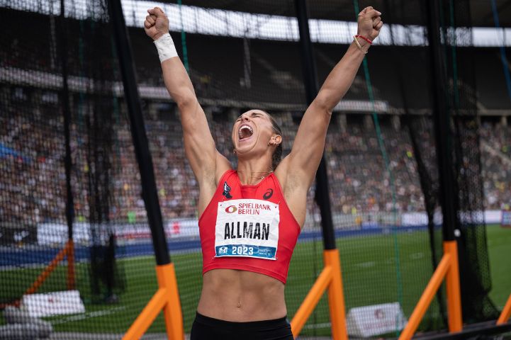 Valarie Allman führt Weltklasse-Diskusfeld beim Goldenen Oval an